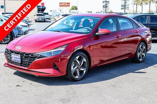Red 2023 Hyundai ELANTRA SEL