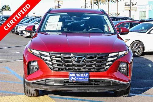 Red 2024 Hyundai TUCSON SEL