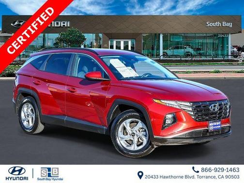 Red 2024 Hyundai TUCSON SEL