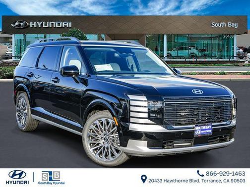 Abyss Black Pearl 2026 Hyundai Palisade Hybrid Calligraphy