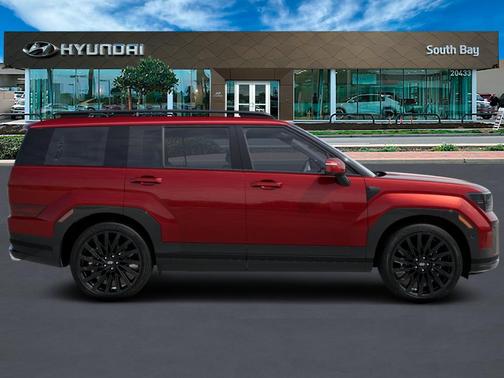 Red 2027 Hyundai SANTA FE Calligraphy
