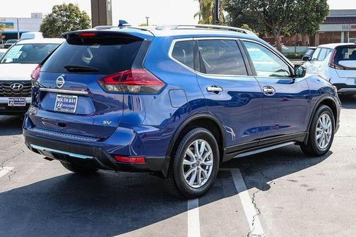 Caspian Blue 2018 Nissan Rogue SV