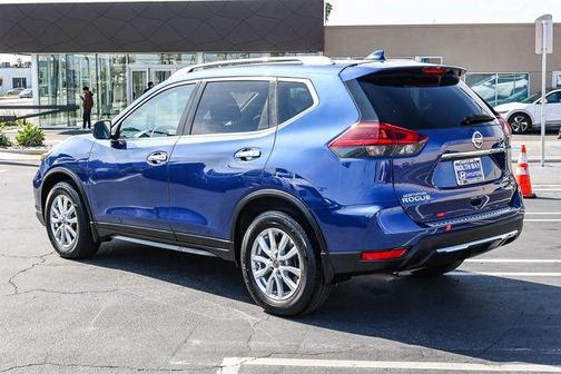 Caspian Blue 2018 Nissan Rogue SV