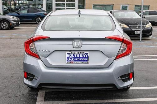 Modern Steel Metallic 2017 Honda Civic EX