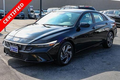 Black 2025 Hyundai ELANTRA SEL Sport