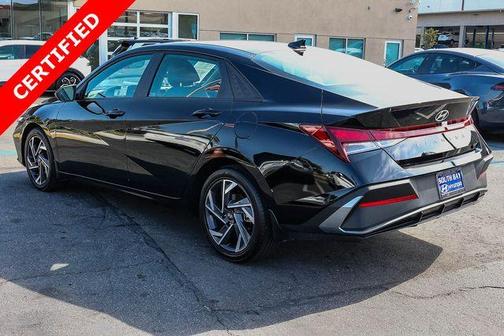 Black 2025 Hyundai ELANTRA SEL Sport