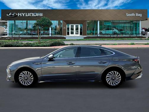 Portofino Gray 2026 Hyundai SONATA Hybrid SEL