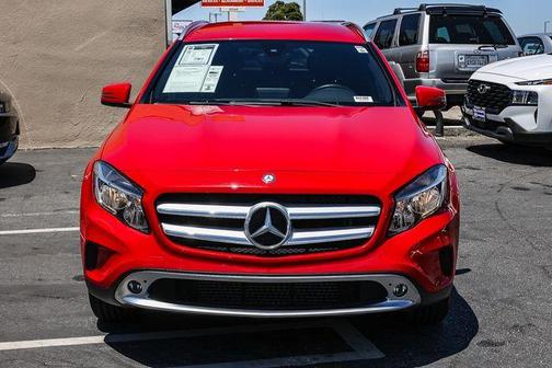 Red 2016 Mercedes-Benz GLA-Class GLA 250 4MATIC