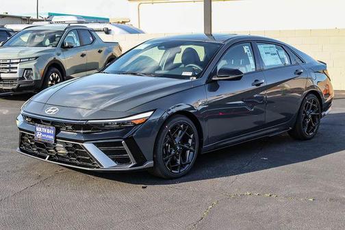 Gray 2026 Hyundai ELANTRA N Line