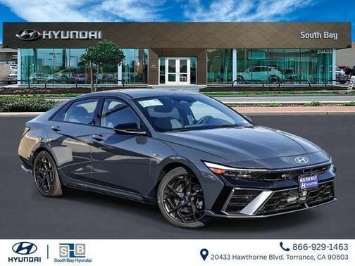 Gray 2026 Hyundai ELANTRA N Line