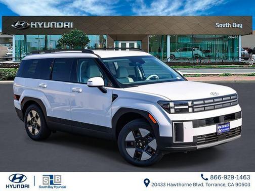 White 2026 Hyundai SANTA FE HEV SEL