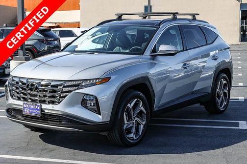Shimmering Silver 2024 Hyundai TUCSON Plug-In Hybrid Limited
