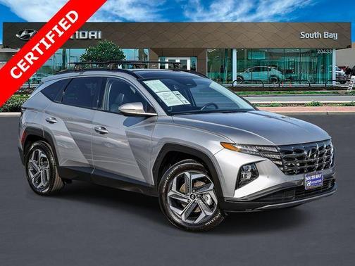 Shimmering Silver 2024 Hyundai TUCSON Plug-In Hybrid Limited