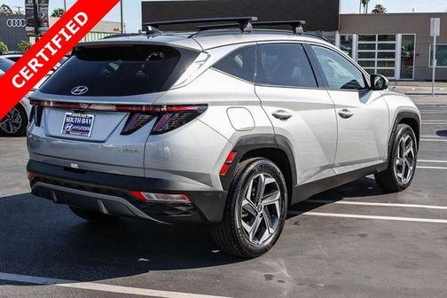 Shimmering Silver 2024 Hyundai TUCSON Plug-In Hybrid Limited