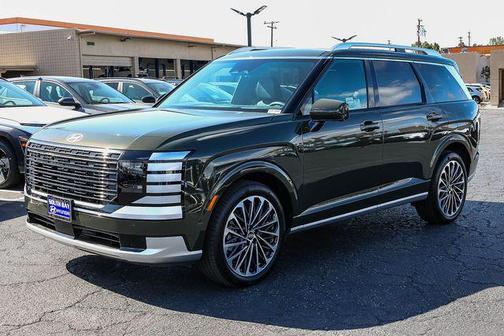 Titanium Green 2026 Hyundai Palisade Hybrid Calligraphy