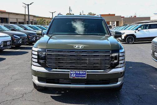Titanium Green 2026 Hyundai Palisade Hybrid Calligraphy