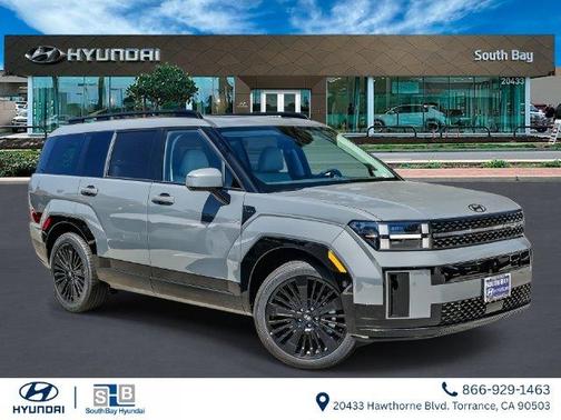 Hampton Gray 2026 Hyundai SANTA FE HEV Calligraphy