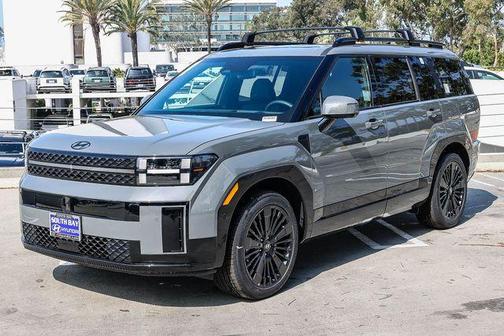 Hampton Gray 2026 Hyundai SANTA FE HEV Calligraphy