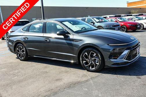 Portofino Gray 2024 Hyundai SONATA SEL