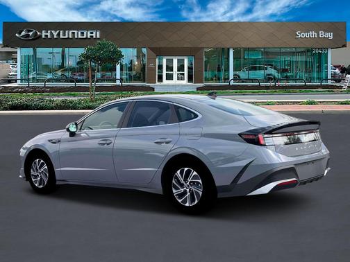 Blue 2026 Hyundai SONATA Hybrid Blue