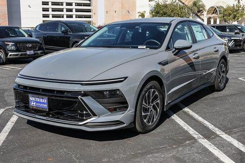 Blue 2026 Hyundai SONATA Hybrid Blue