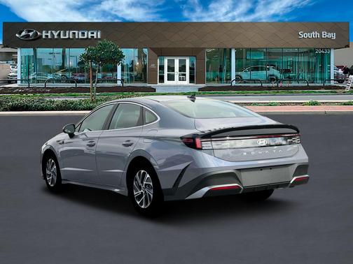 Blue 2026 Hyundai SONATA Hybrid Blue