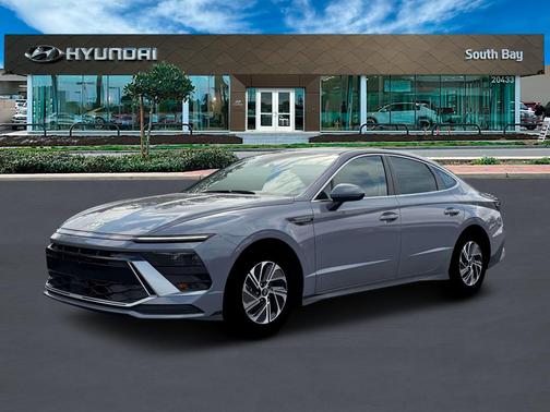 Blue 2026 Hyundai SONATA Hybrid Blue