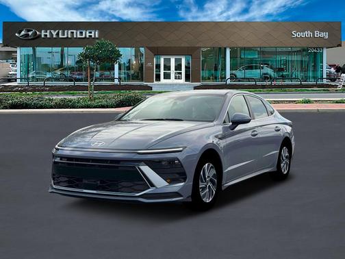 Blue 2026 Hyundai SONATA Hybrid Blue