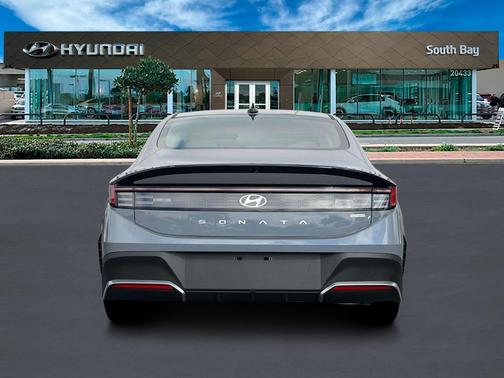 Blue 2026 Hyundai SONATA Hybrid Blue