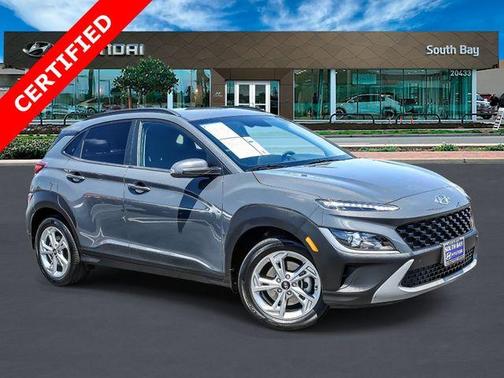 Gray 2023 Hyundai KONA SEL