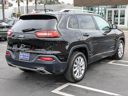 Diamond Black 2017 Jeep Cherokee Limited
