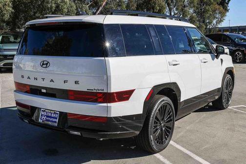 White 2026 Hyundai SANTA FE HEV Calligraphy