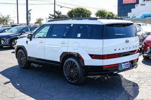 White 2026 Hyundai SANTA FE Calligraphy