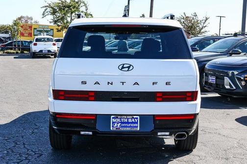 White 2026 Hyundai SANTA FE Calligraphy