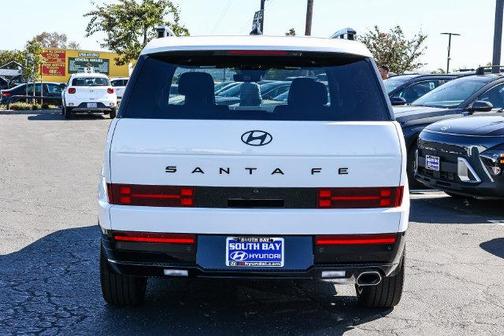 White 2026 Hyundai SANTA FE Calligraphy
