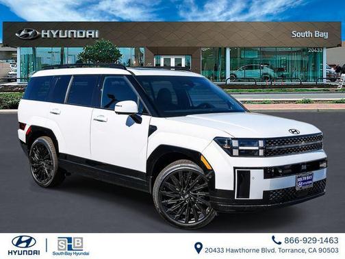 White 2026 Hyundai SANTA FE Calligraphy