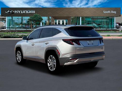 Shimmering Silver 2026 Hyundai TUCSON Hybrid Limited