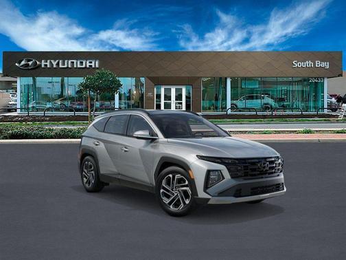 Shimmering Silver 2026 Hyundai TUCSON Hybrid Limited