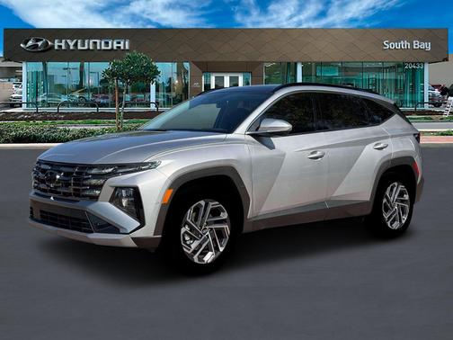 Shimmering Silver 2026 Hyundai TUCSON Hybrid Limited