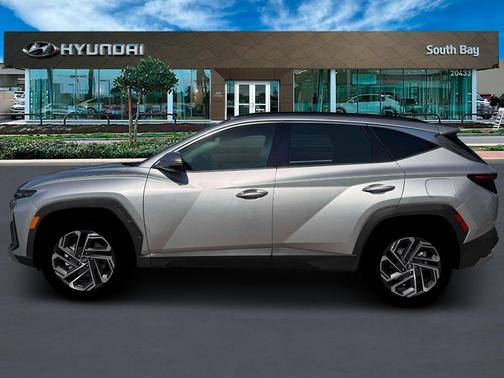 Shimmering Silver 2026 Hyundai TUCSON Hybrid Limited