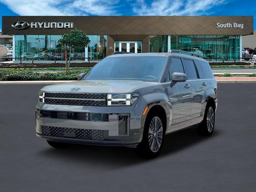 Hampton Gray 2026 Hyundai SANTA FE HEV Calligraphy