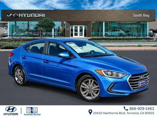Electric Blue Metallic 2018 Hyundai ELANTRA Value Edition