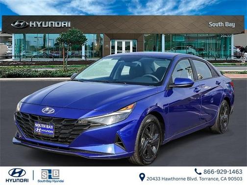2023 Hyundai ELANTRA HEV Blue