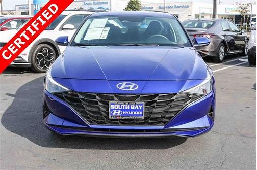 2023 Hyundai ELANTRA HEV Blue