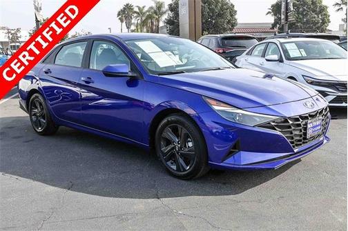 2023 Hyundai ELANTRA HEV Blue