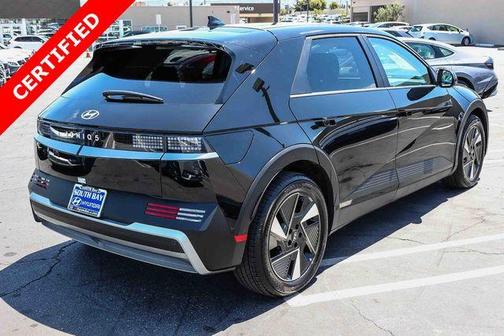 Black 2025 Hyundai IONIQ 5 SE