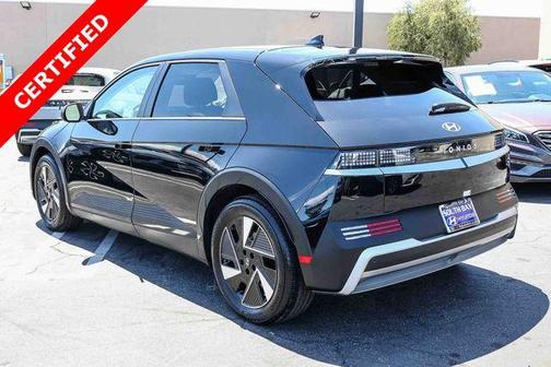 Black 2025 Hyundai IONIQ 5 SE