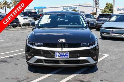 Black 2025 Hyundai IONIQ 5 SE
