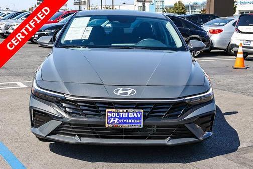 Gray Pearl 2025 Hyundai ELANTRA HEV Blue