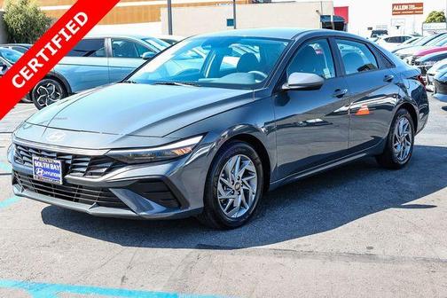 Gray Pearl 2025 Hyundai ELANTRA HEV Blue